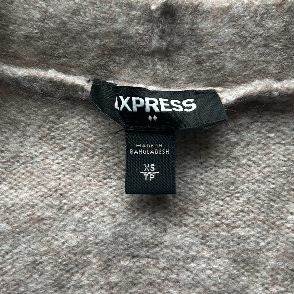 Express Open Front Cardigan - Picture 2 of 5